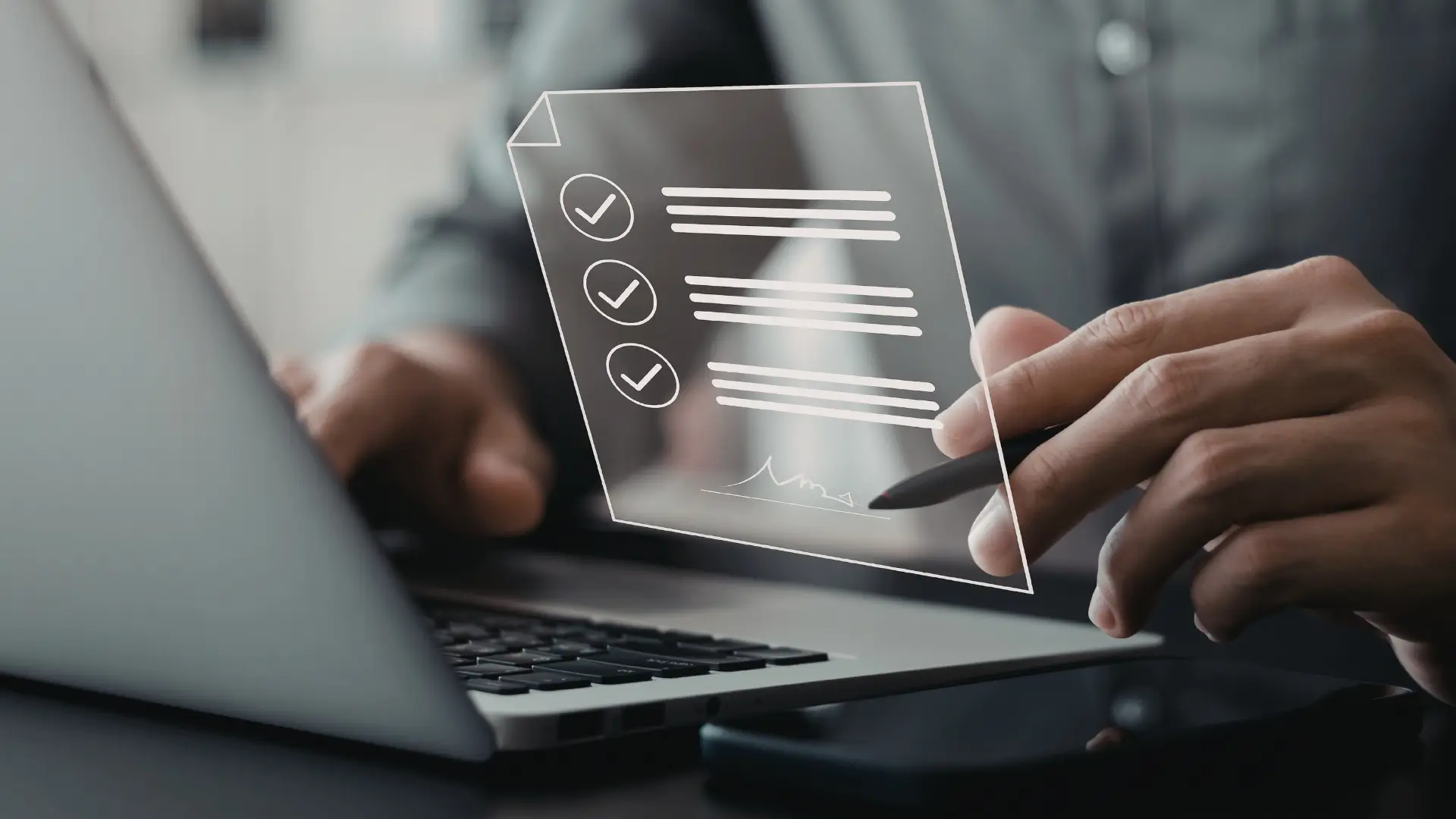 Digital marketing expert checking off an SEO checklist for zero-click search optimization in 2026.