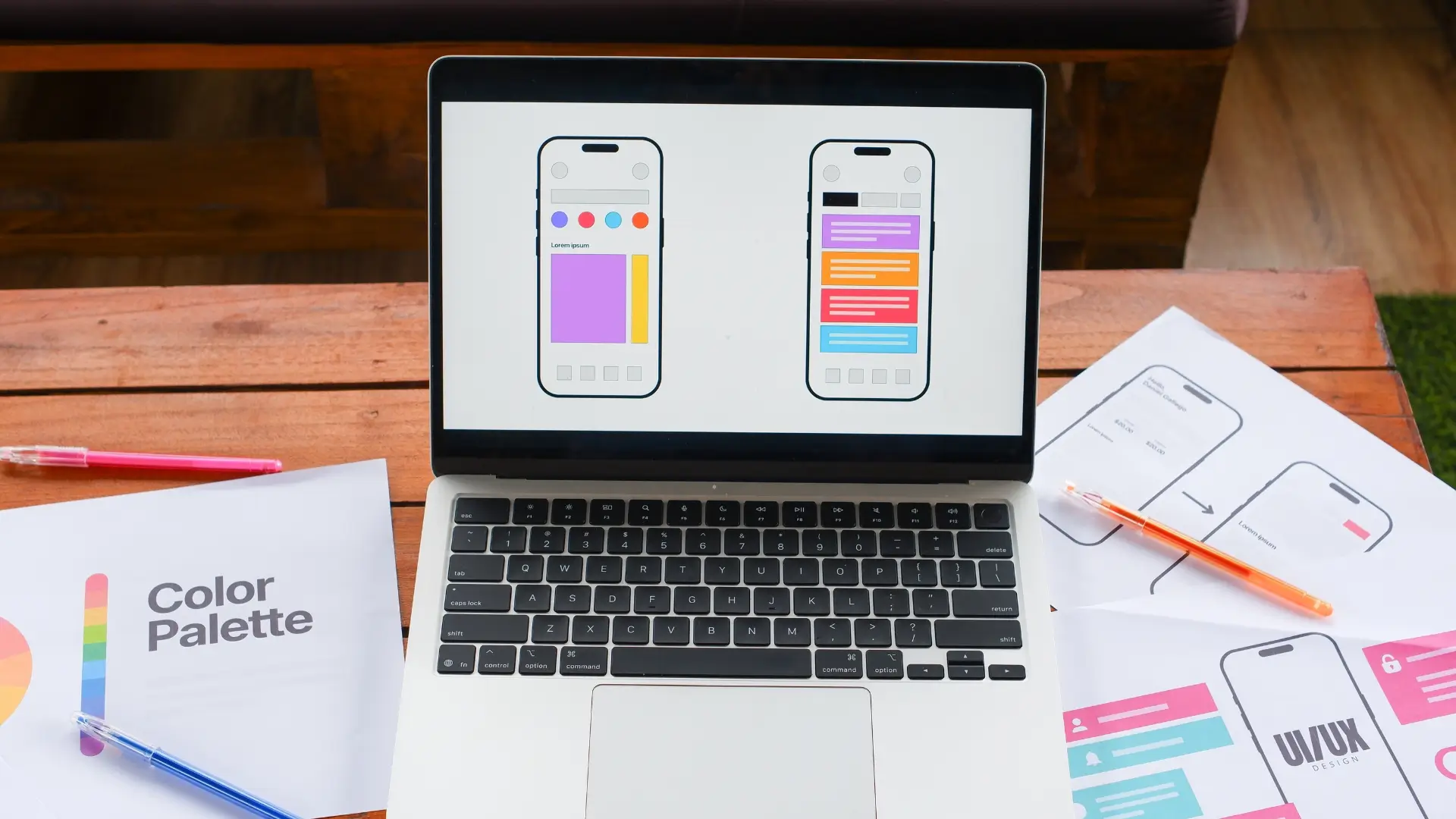Mobile-friendly website design with easy navigation and clear call-to-action